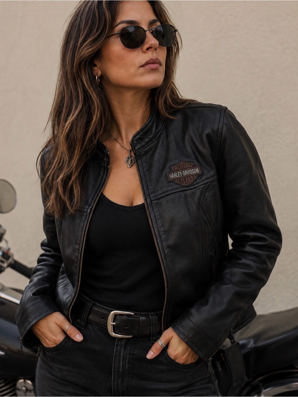 Harley-Davidson Black Leather Jacket